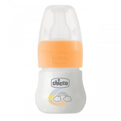 Chicco 70701.31 B- Micro Feeding Bottle 60Ml 0M+ Sil -Orange-
