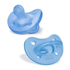 Chicco 73091.95 D- Soother Ph. Soft 6-16 1Pce B -Blue- [02712.21]