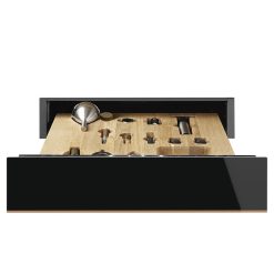 Smeg CPS615NR Sommelier Drawer Dolce Stil novo Black 15cm