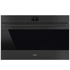Smeg SF9300GGVNSS Built-in Gas/Gas Convection Oven 90cm 116L Black Matt