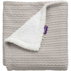Clevamama Luxe Sherpa Blanket 75X100 - Grey