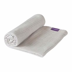 Clevamama Cellular Blanket 80X100Cm - Grey