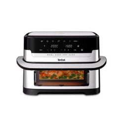 Tefal EY922DG1 Tefal Easy Fry EY922DG1 9L Flex Drawer Dual Air Fryer Silver