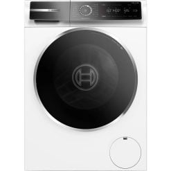 Bosch WGB24400ME Series 8 washing machine, frontloader fullsize 9 kg 1400 rpm White Energy efficiency classA+++