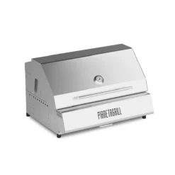 Pianeta 1148-T Outdoor Charcoal BBQ with Lid – Silver