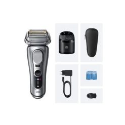 Braun Shaver 9667cc Silver – Series 9 Premium Electric Shaver