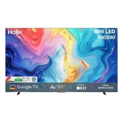 Haier H100S90FUX 100" Smart Mini Led Tv 4K  Google Tv 144Hz  Ai
