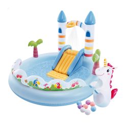 Intex 56148NP Wetset Unicorn Castle Play Center Coming Soon