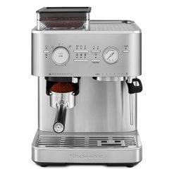 Kitchenaid 5Kes6551Esx Semi Automatic Espresso Machine With Burr Grinder Stainless Steel