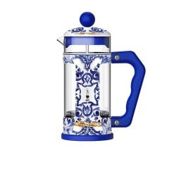 Bialetti BIA005354 Coffee Press  Dolce&Gabbana Mediterranean Blue 1L  “Exclusively at Beytech”