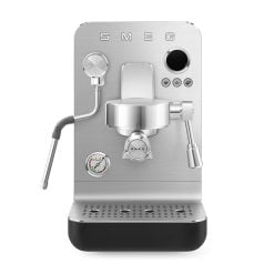 Smeg EMC02BLMEU Minipro Espresso Coffee Machine Black