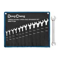 Dong Cheng HD051712A 12 Pieces Double Open-End Spanner Set