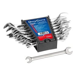 Dong Cheng HD053908 8 Pieces Double Open-End Spanner Set