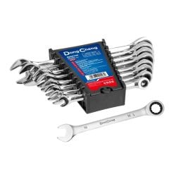 Dong Cheng HD054108 8 Pieces Ratchet Spanner Set