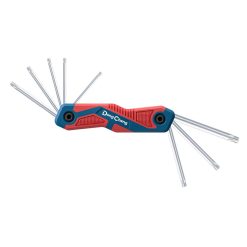 Dong Cheng HD093103 8pcs Folding Torx Key Set