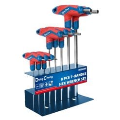 Dong Cheng HD094200 8pcs T-Handle Hex Wrench Set