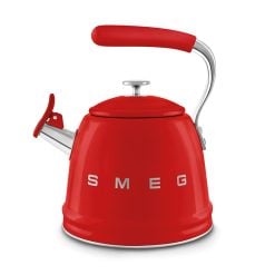 Smeg Wkf01Rd Whistling Kettle 2.3L Red