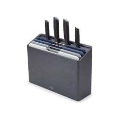 Joseph Joseph 60216  Folio Icon 8-Piece Colour coded Cutting Board Set with Japanese Stainless Steel Knives