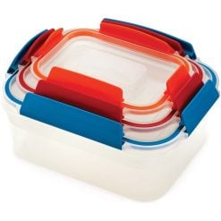 Joseph Joseph 81115 Duo Storage Container 3 Pcs Set, Multicolour