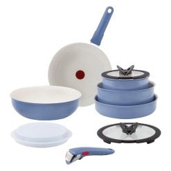 Tefal L829Sb04 Ingenio Set 11Pcs G6 Serenity Ing Blue Salt Fr