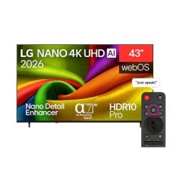 LG 43NU850B6LA 43 inch NANO 4K UHD AI NU85 4K Smart TV