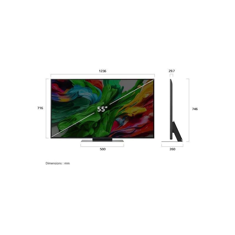 LG 55QNED86A6A 55 inch QNED evo AI QNED86 MiniLED 4K 120Hz - Image 4