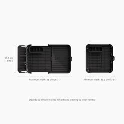 Alternative view of Joseph Joseph 6500040 extend steel plus-black