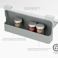 Joseph Joseph 8500021 cupboardstore under shelf spice rack