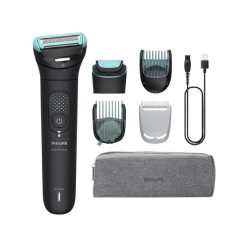 Philips BG7470 Body Groomer 7000 Series 2D flex head & dual trim-shave system