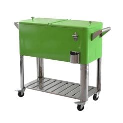 Aqualux Party Cooler 80L Fridge For Beverage CC-1010 Green - Image 2