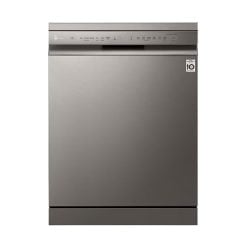 LG DFB512FP QuadWash™ Dishwasher, 14 Place Settings, EasyRack™ Plus, Inverter Direct Drive, Platinum Silver color
