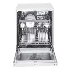 LG DFB512FW QuadWash™ Dishwasher, 14 Place Settings, EasyRack™ Plus, Inverter Direct Drive, White color - Image 2