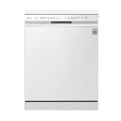 LG DFB512FW QuadWash™ Dishwasher, 14 Place Settings, EasyRack™ Plus, Inverter Direct Drive, White color