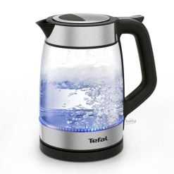 Tefal KI605827  Kettle Glass Black&S/S 1.7L