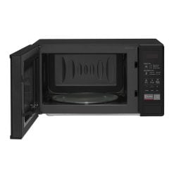 Alternative view of LG MS2042DB Microwave 20L with EasyClean coating, rounded corners, black