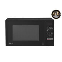 LG MS2042DB Microwave 20L with EasyClean coating, rounded corners, black