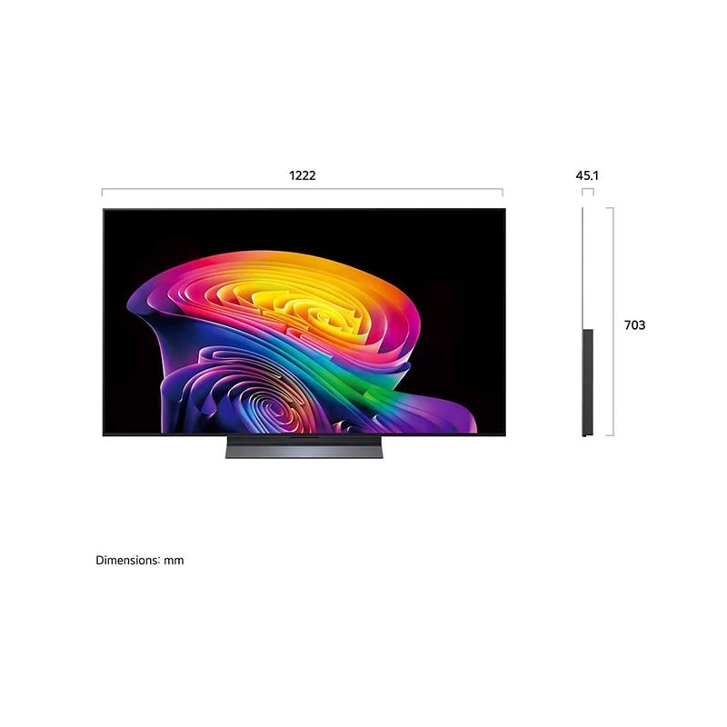 LG OLED55C66LA 55 inch OLED evo AI C6 4K Smart TV 2026 - Image 2