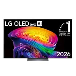 LG OLED77C66LA 77 inch OLED evo AI C6 4K Smart TV 2026