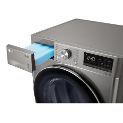 LG RH90V9PV8N Energy Saving Dryer, 9kg, Silver, Capable Drying with Dual Heat Pump - Image 3