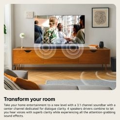 LG S60T Soundbar for TV with Dolby Audio™ 3.1 channel - Image 2