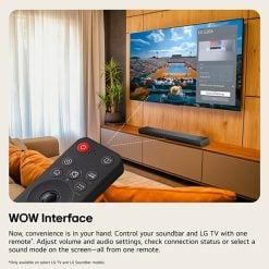LG S60T Soundbar for TV with Dolby Audio™ 3.1 channel - Image 3