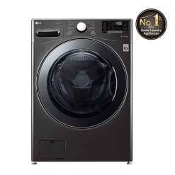 LG WDV2101BRV Washer & Dryer 20/12kg, Direct Drive, Steam, Black Steel