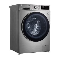 Alternative view of LG WV2149AVG front loading Washer, 8 Kg, Bigger Capacity, AI DD, Steam, Silver