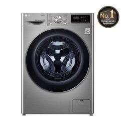 LG WV2149AVG front loading Washer, 8 Kg, Bigger Capacity, AI DD, Steam, Silver