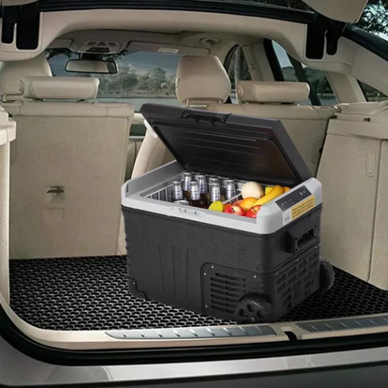 Aqualux ZBD-35 Car Fridge 35L, Compressor, 12V & 220V, Temperature from -16 to +16, Black - Image 3