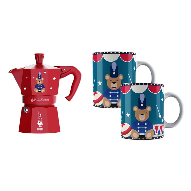 Bialetti 0005318 Moka Express 6 Cups,+ 2 Cups