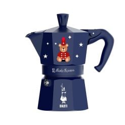 Bialetti 0005395/Ov Moka Express 3 Cups , Blue
