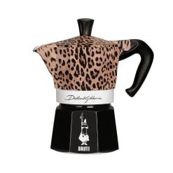 Bialetti BIA0005455 Moka Express 3 Cups DOLCE&GABBANA, Suitable for use on gas, electric and ceramic hob “Exclusively at Beytech”