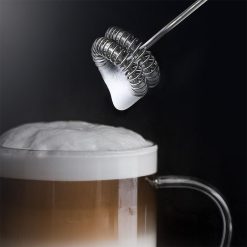 Bialetti 0006770 Handheld Electric Milk Frother, Stainless Steel, Built-In Battery - Image 6