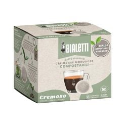 Bialetti 096080425   Box Of Intense Single-Dose Espresso Pods (50 Pods)